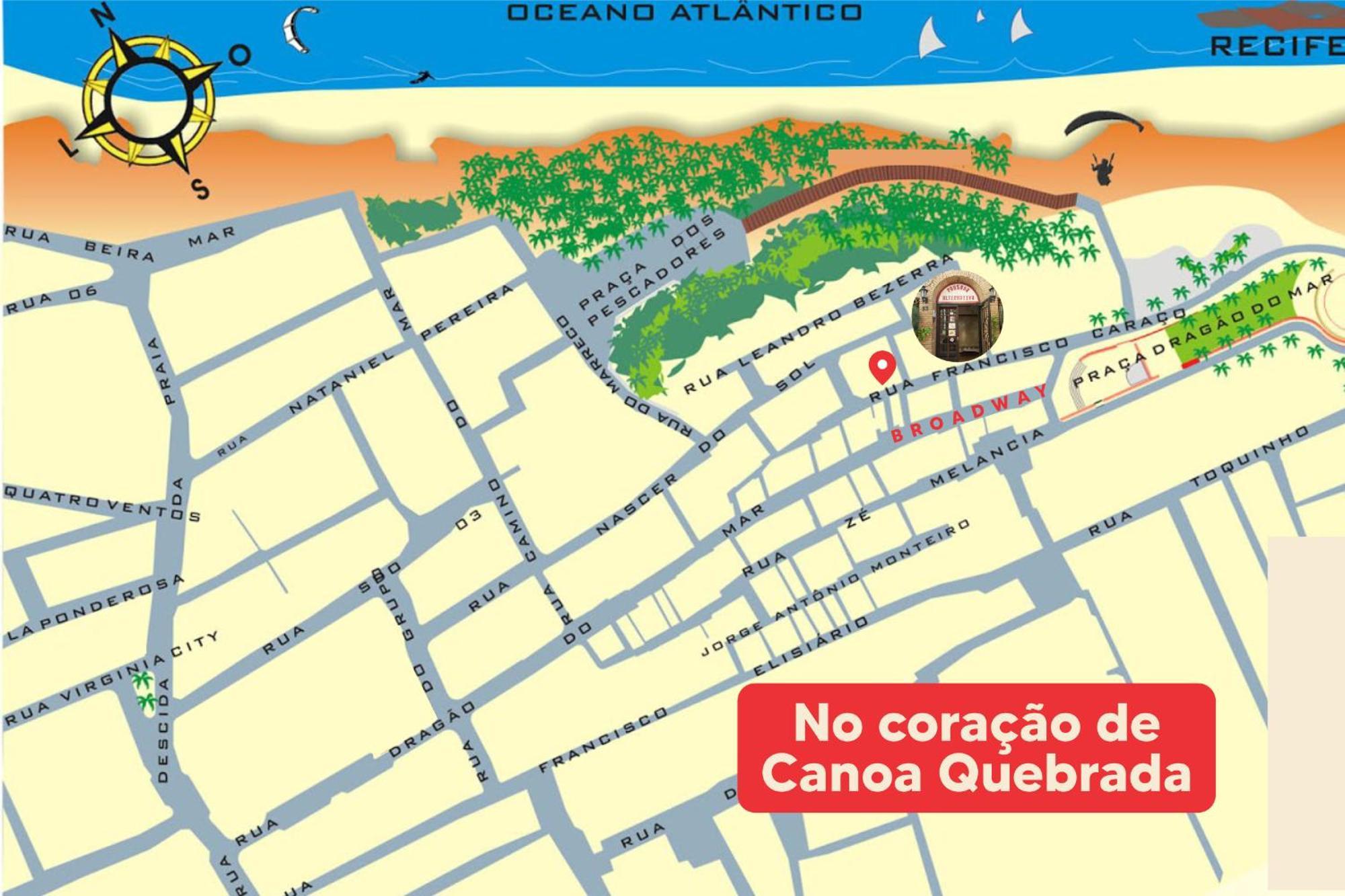 Pousada Alternativa Canoa Quebrada Exteriér fotografie